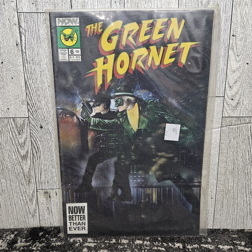 The Green Hornet #6 February 1992 Now Comics Tod Smith Chuck Dixon Comic Book